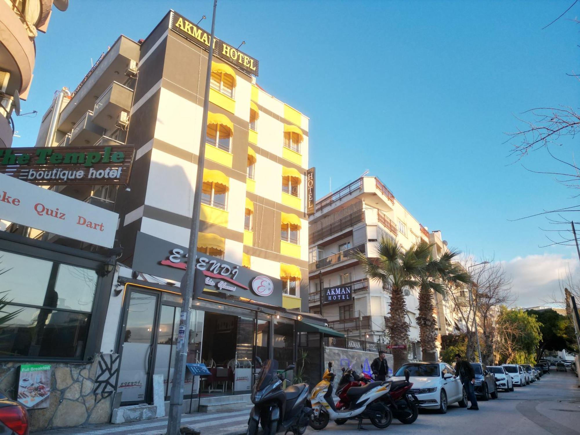 Akman City Hotel Кушадасы Экстерьер фото