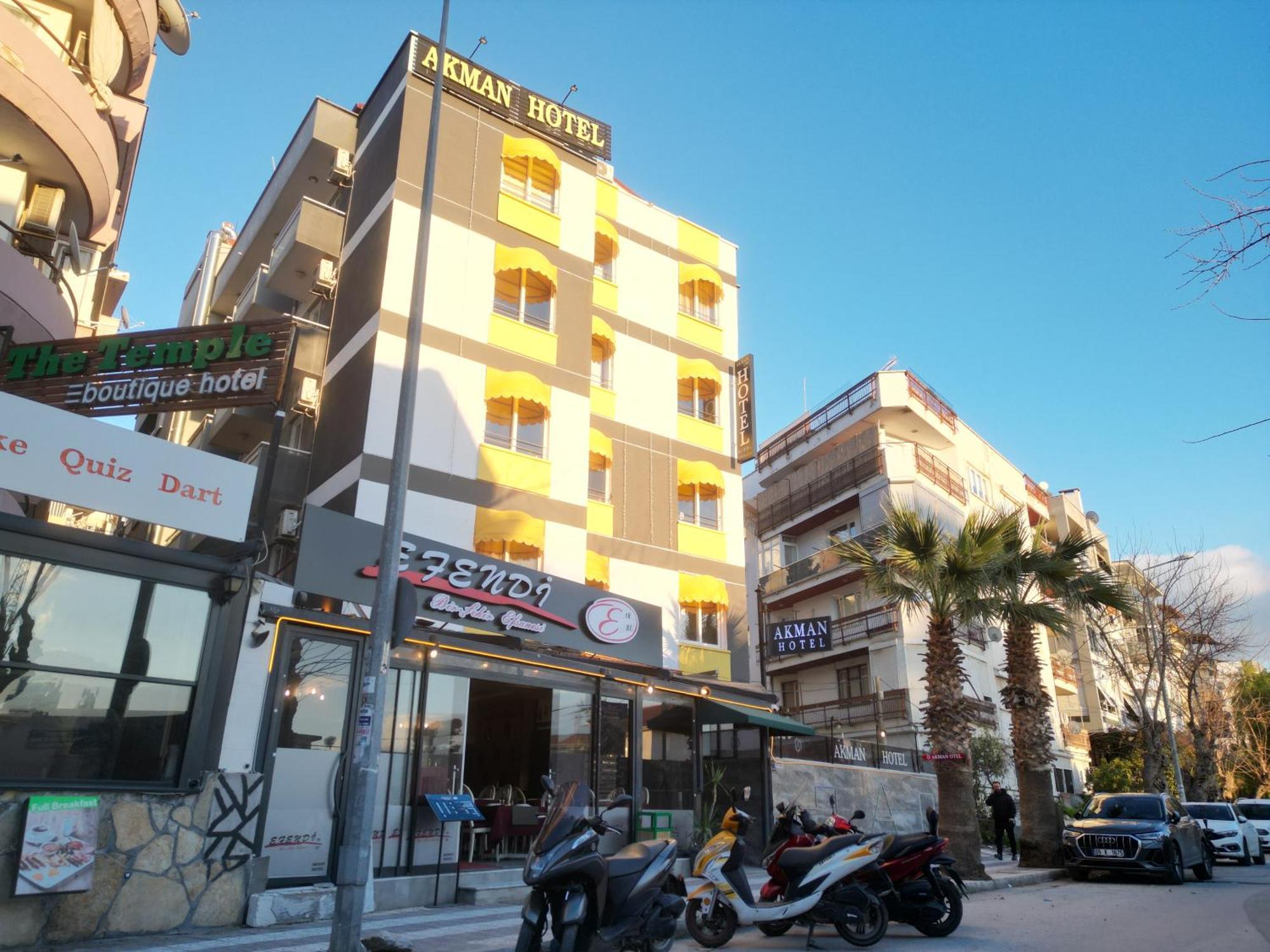 Akman City Hotel Кушадасы Экстерьер фото