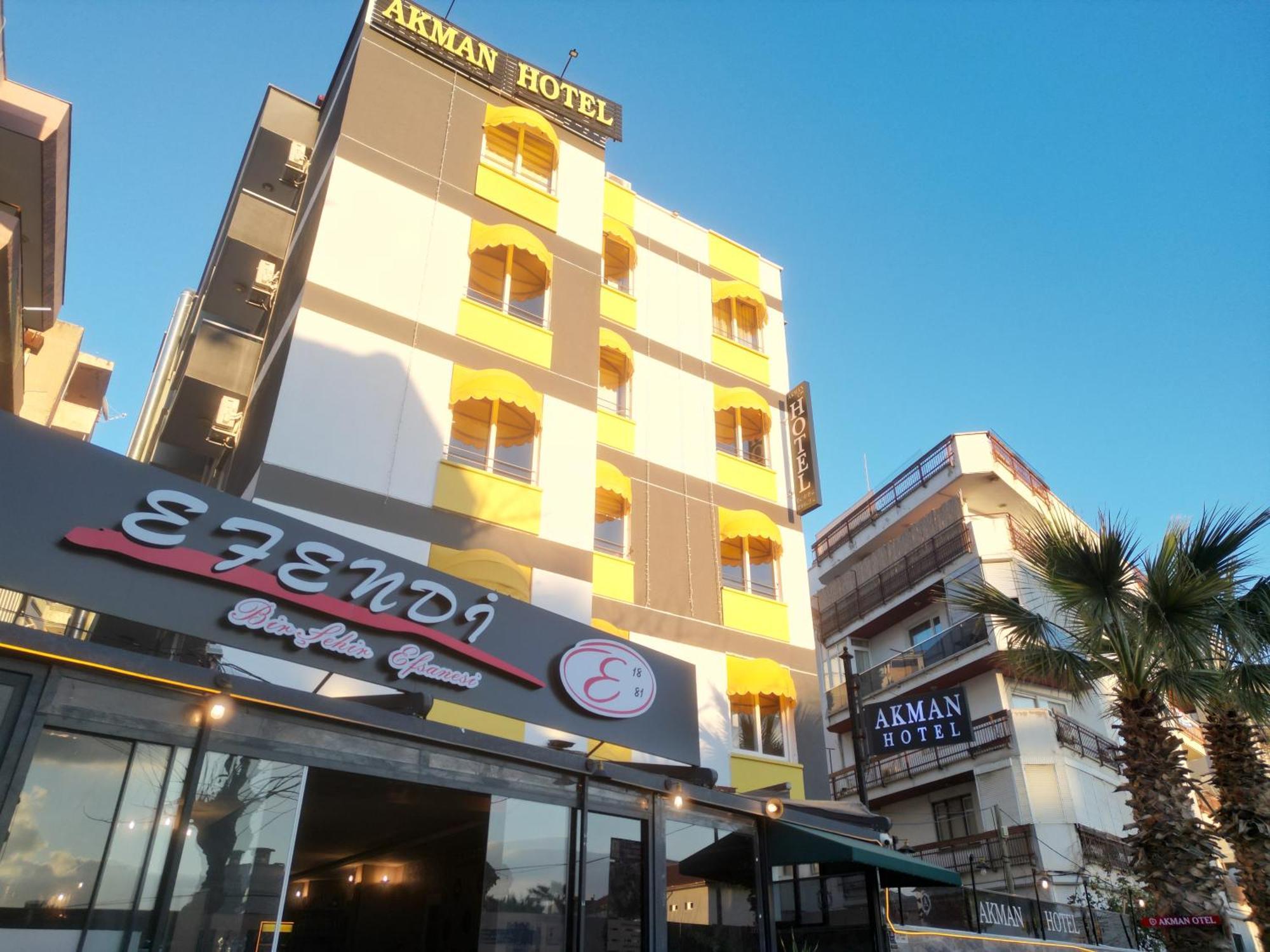 Akman City Hotel Кушадасы Экстерьер фото