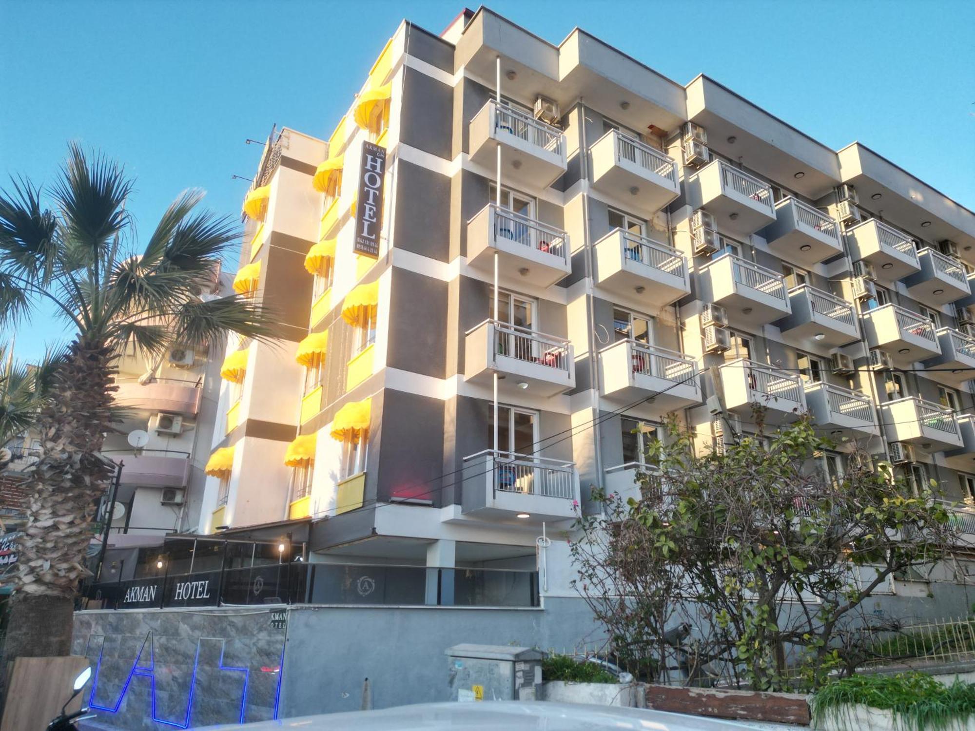Akman City Hotel Кушадасы Экстерьер фото