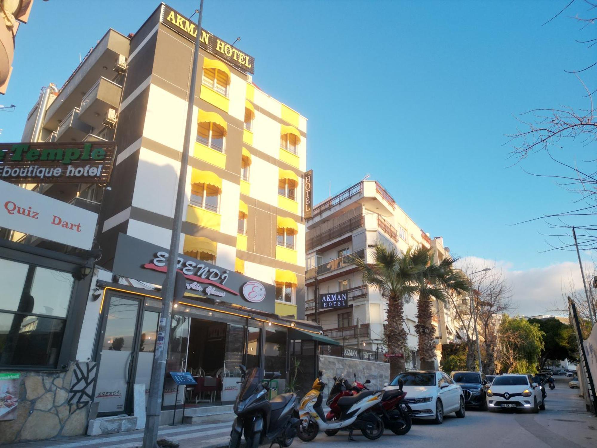 Akman City Hotel Кушадасы Экстерьер фото