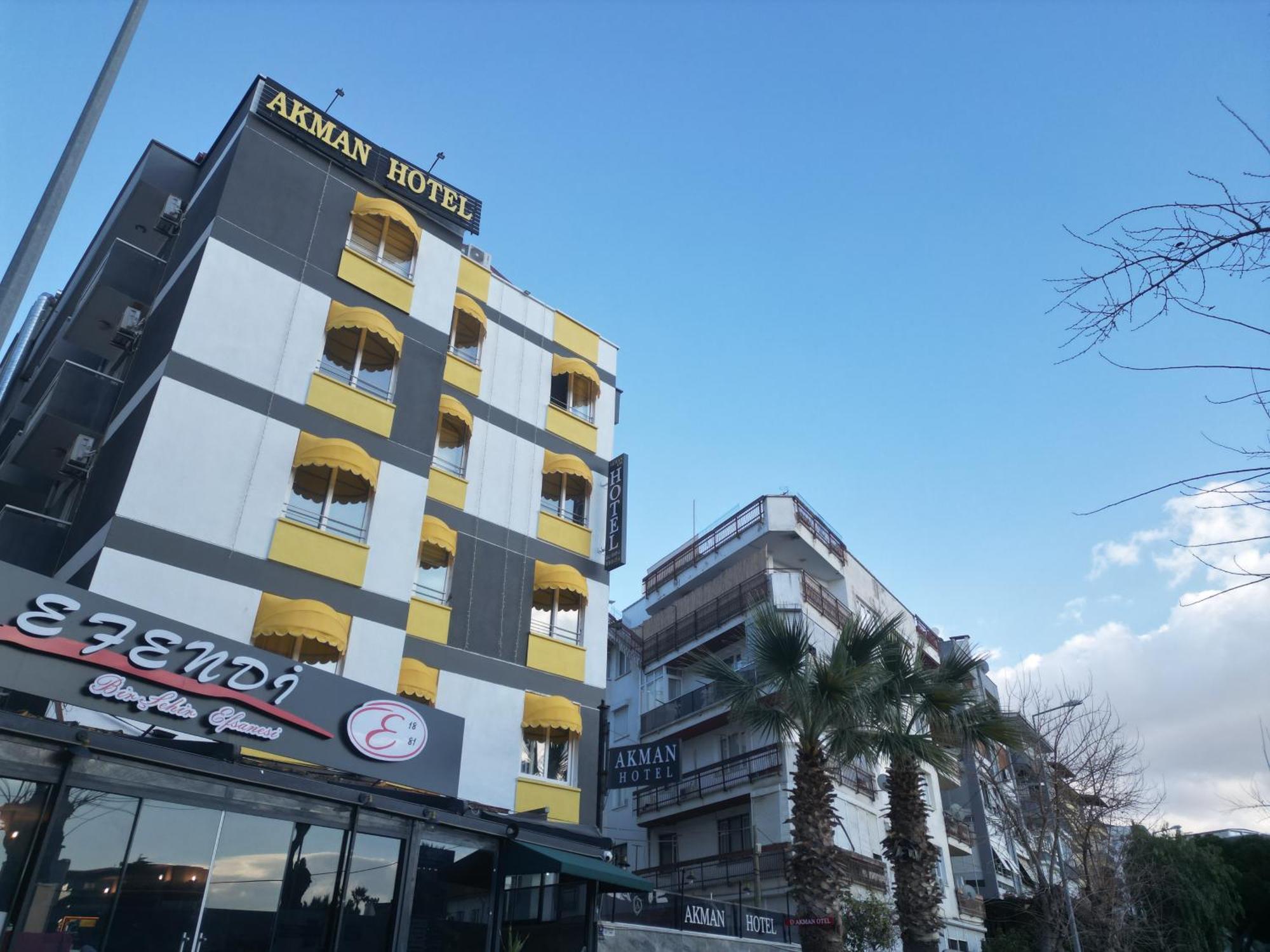 Akman City Hotel Кушадасы Экстерьер фото