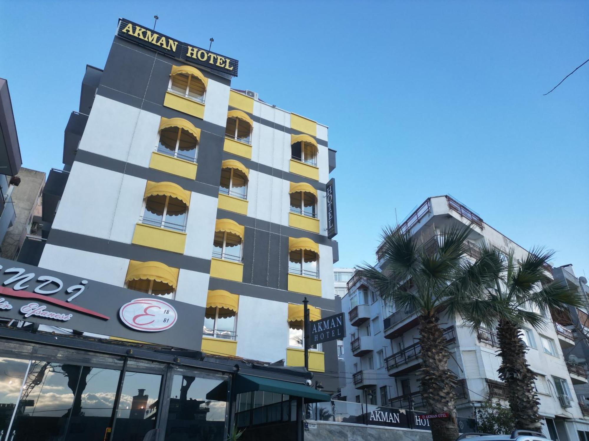 Akman City Hotel Кушадасы Экстерьер фото